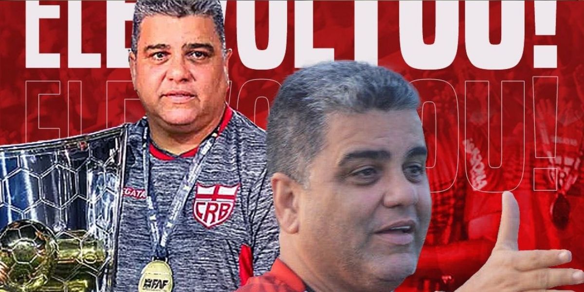 CRB acerta o retorno do técnico Marcelo Cabo que chega nesta sexta NE45