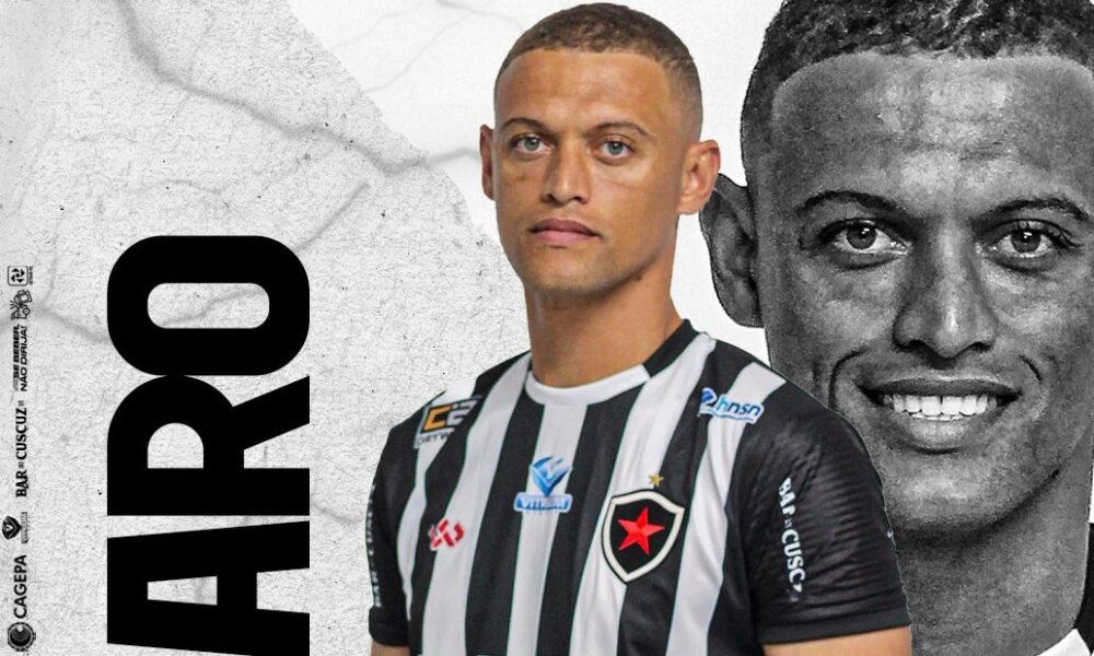 Botafogo Pb Anuncia Contrata O Do Zagueiro L Zaro Ex Crb E Am Rica Rn