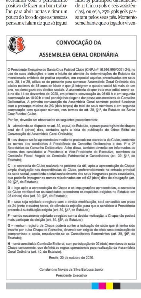Prazo de inscrição de chapas encerra e oposição estuda pedir aclamação 1 Posts