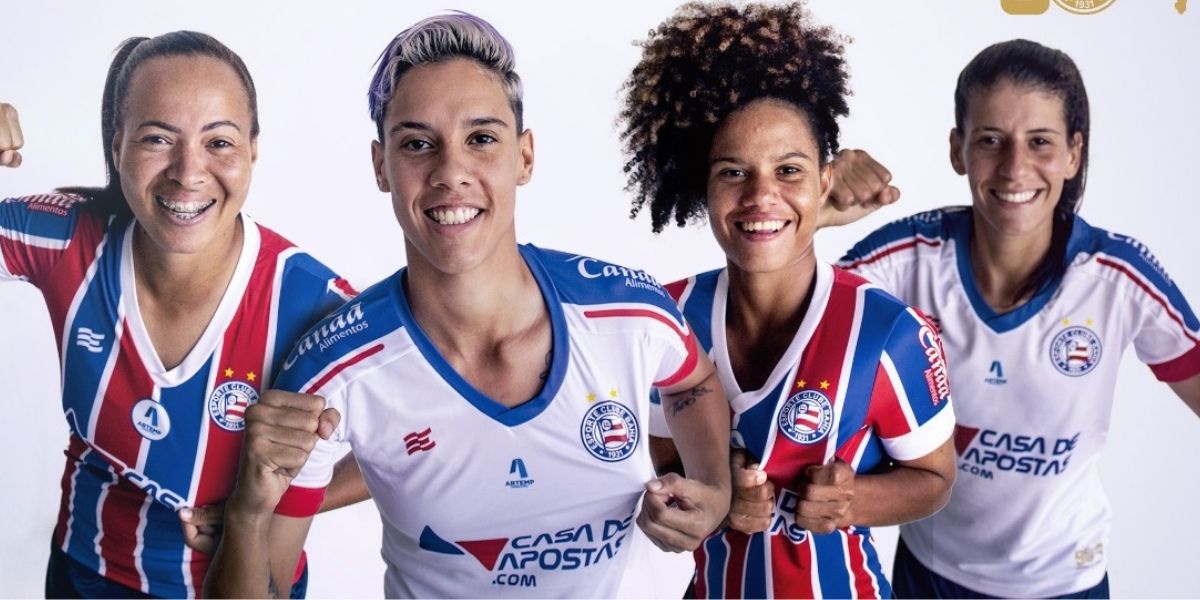 Bahia lança novos uniformes para a próxima temporada; veja fotos