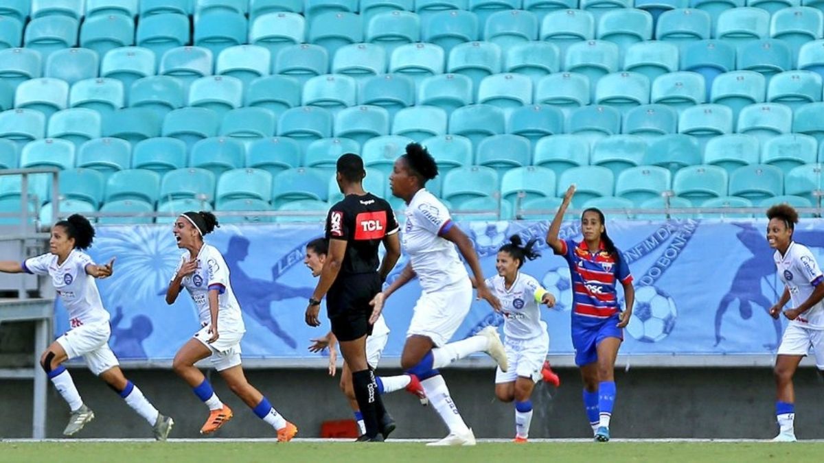 CBF divulga datas e horários de Bahia x Botafogo pela semi do feminino