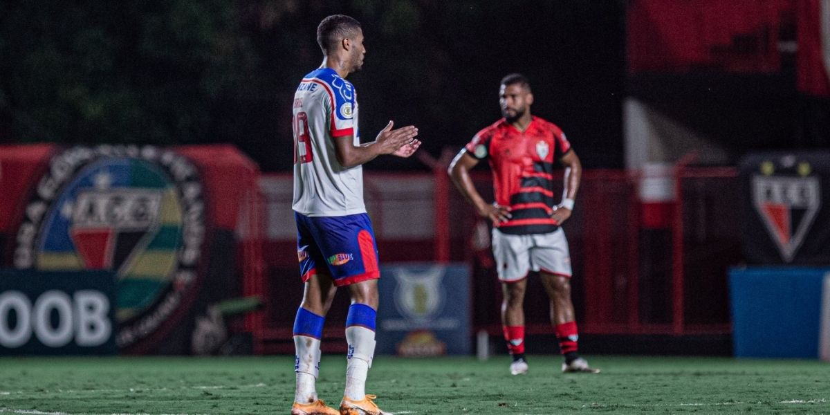 Bahia arranca empate do Atlético-GO e volta a pontuar após 7 jogos