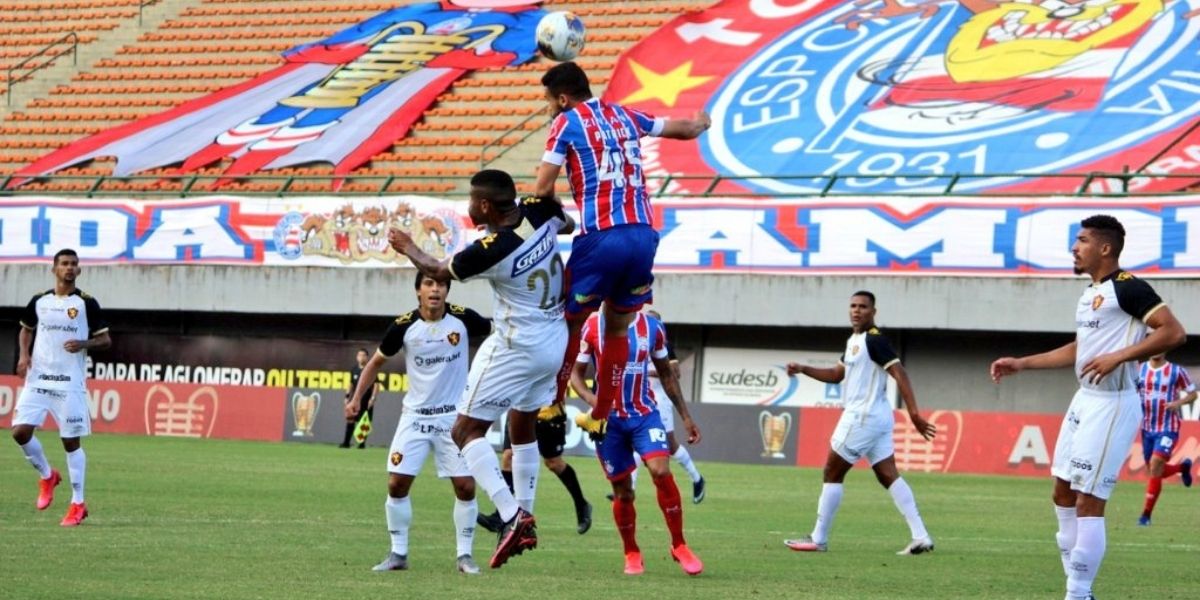 Atropelo: Bahia goleia Sport em Pituaçu pela Copa do Nordeste