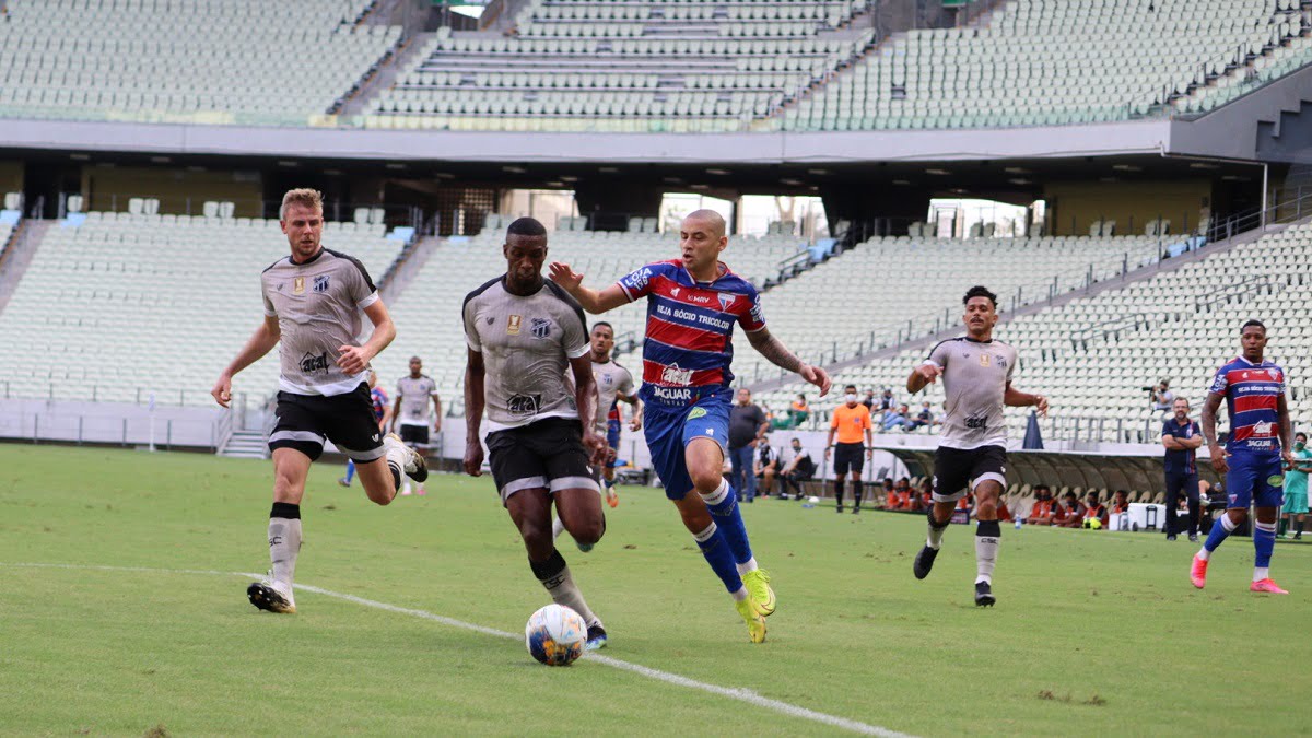Ceará pressiona no 2ºT, Fortaleza se segura e clássico fica no empate