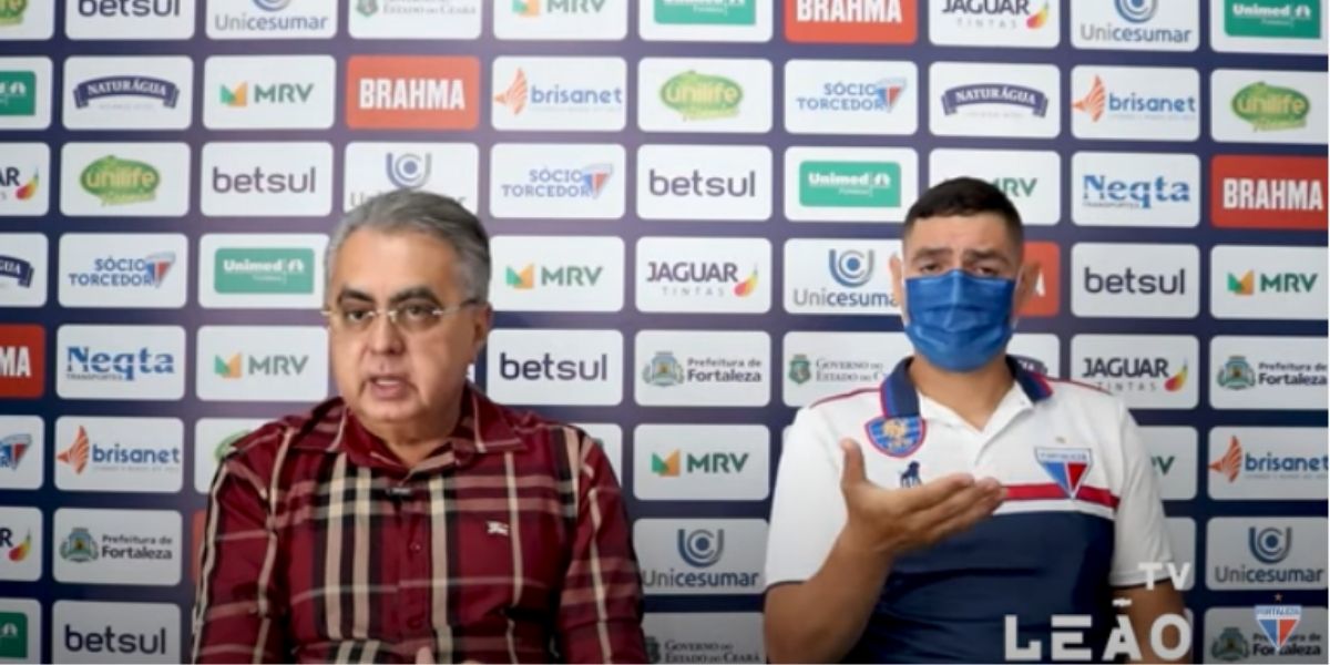 Mercado, Romarinho travado, Enderson e mais: veja entrevista do executivo do Fortaleza