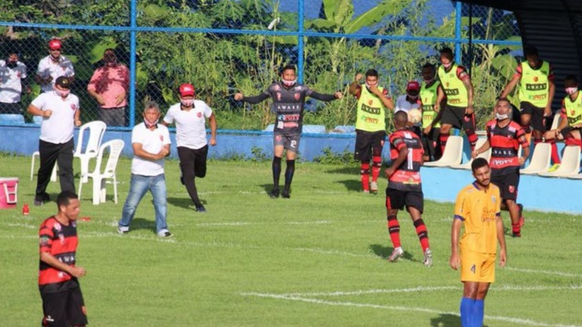 Em jogo movimentado, Flamengo e Tiradentes ficam no empate pelo PI