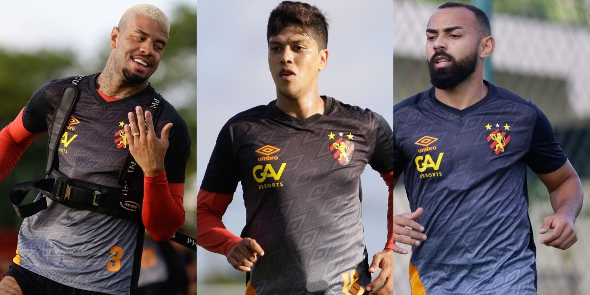 Trio não tem nome publicado no BID e desfalca Sport contra a Juazeirense