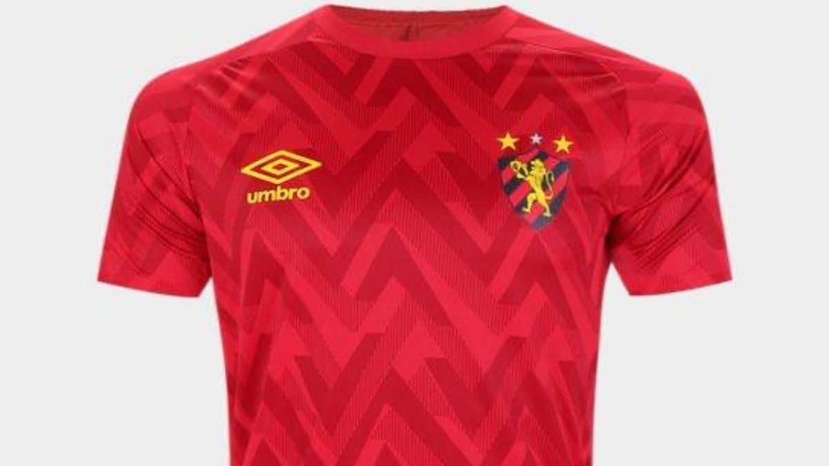 Novos uniformes de treino e concentração do Sport também têm imagens vazadas