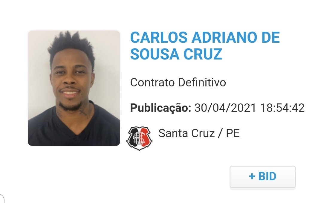 Últimos reforços do Santa são regularizados e estão aptos para o PE 1 Posts