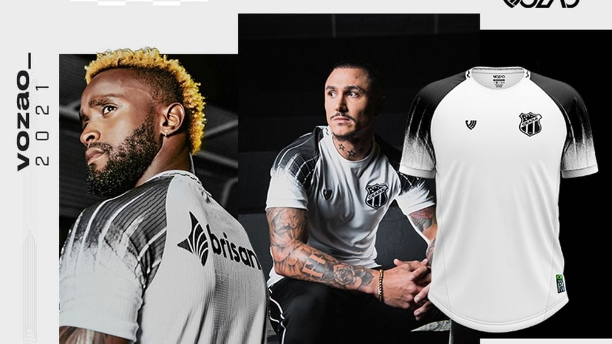 Ceará apresenta novo uniforme número 2 para a temporada. Confira imagens