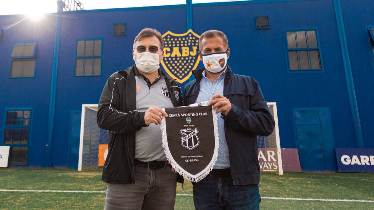 Ceará treina no CT do Boca Juniors antes de enfrentar Arsenal-ARG