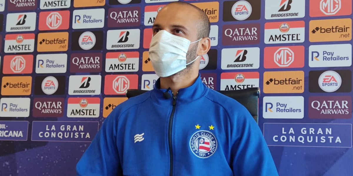 Thaciano destaca confiança do Bahia para ‘Sula’: “Condição muito boa”