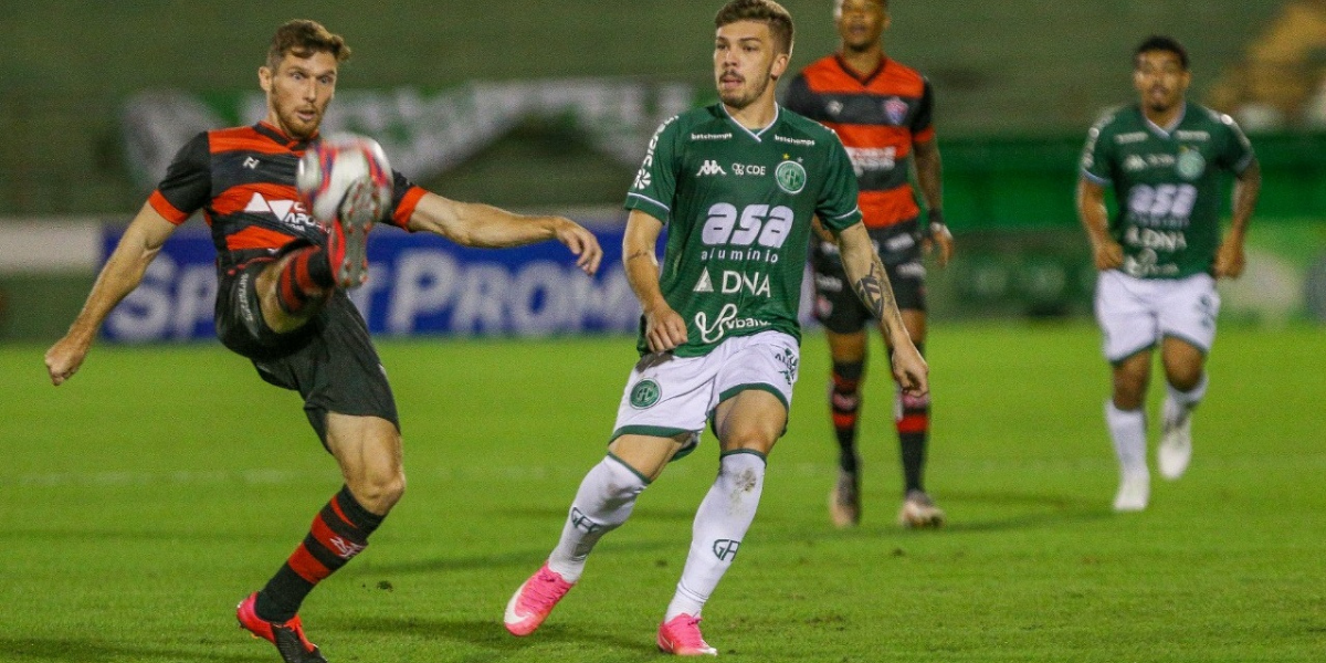 Em jogo equilibrado, Vitória empata com o Guarani na estreia da Série B