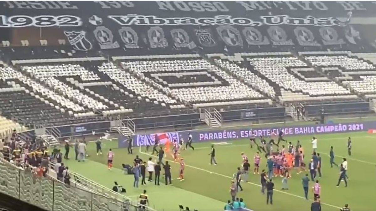 Mendoza e Nino Paraíba são suspensos por 30 dias por briga na final do Nordestão