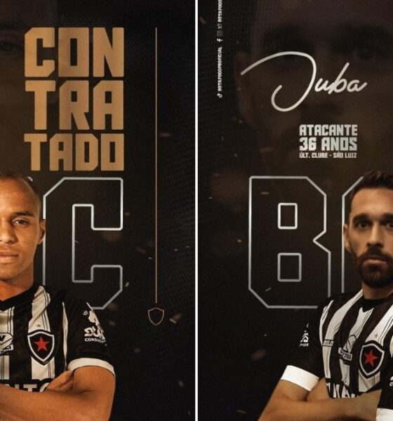 Botafogo Pb Anuncia Lateral Sávio Ex Sampaio E Atacante Juba Ex São Luiz Rs Ne45 0829