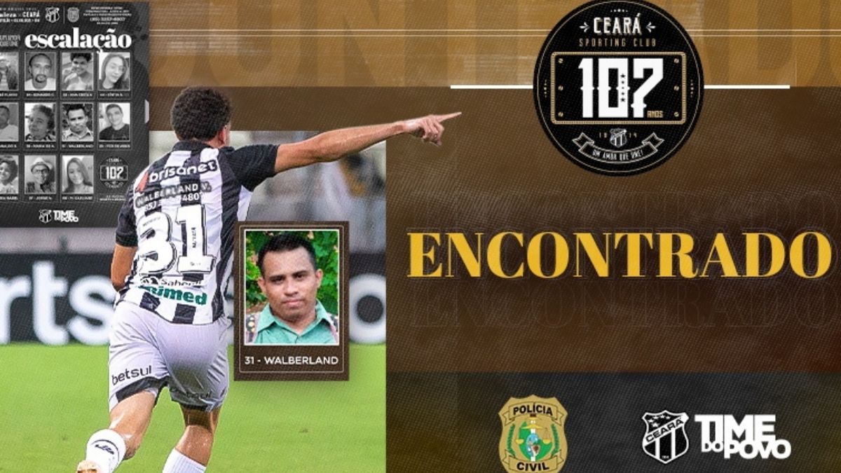 Campanha #AmorQueUne, do Ceará, ajuda a encontrar homem desaparecido