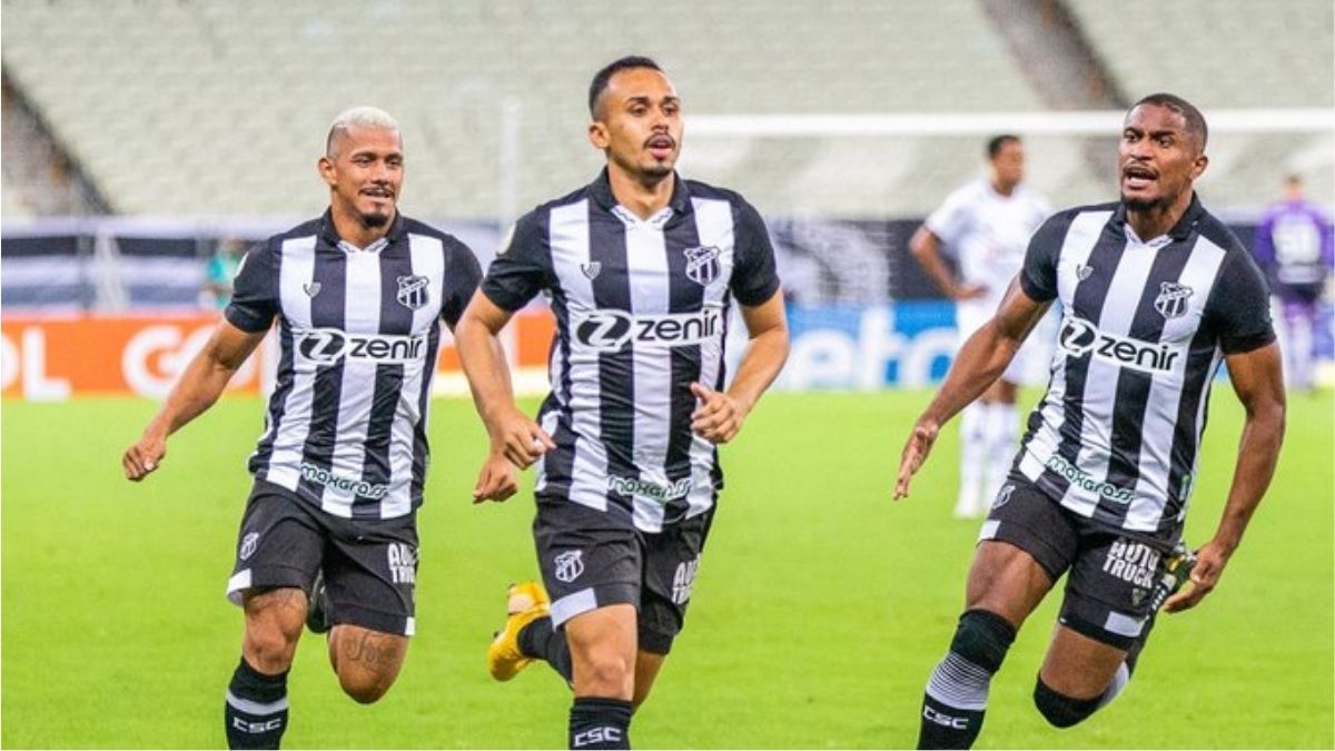 Ceará supera desfalques, bate Atlético-MG no último minuto e volta a vencer na Série A