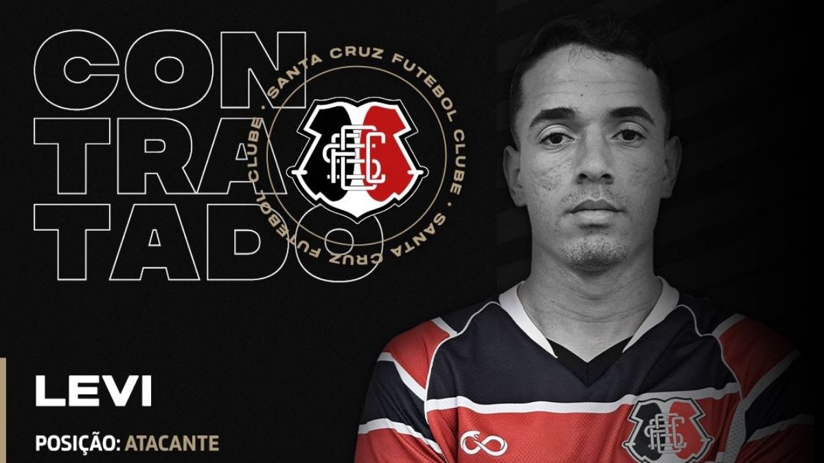 Santa Cruz oficializa Levi, ex-ABC, e chega a 34 contratações na temporada