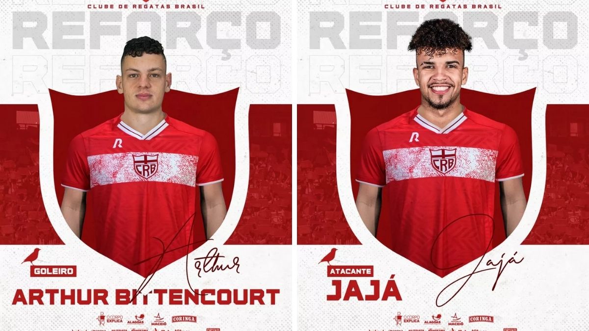 Dupla é regularizada e pode reforçar CRB contra o Sampaio Corrêa