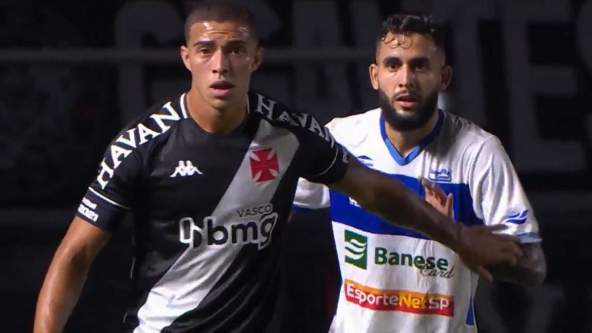 Na estreia de Hernane, Confiança perde por 1 a 0 para o Vasco, no RJ