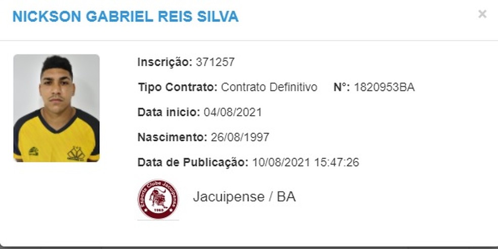 Meia que rescindiu com Vitória após 10 meses de salários atrasados acerta com a Jacuipense 1 Posts