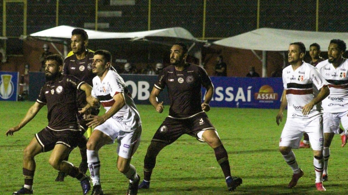 Em jogo dramático, Santa sai na frente, mas cede empate ao Jacuipense e afunda na Série C