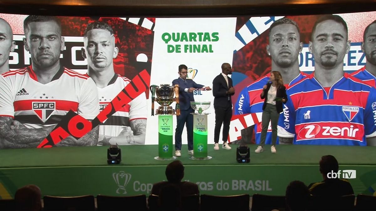 Com Fortaleza x São Paulo nas quartas, CBF sorteia chaves da Copa do Brasil