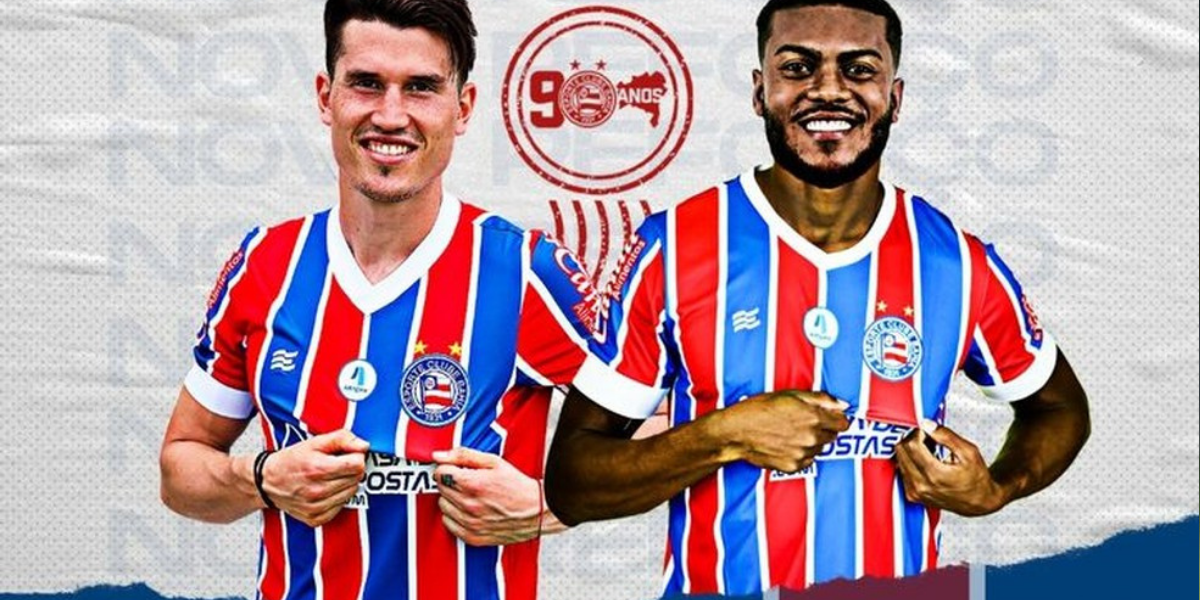 Bahia anuncia contratação dos atacantes Marcelo Cirino e Eugenio Isnaldo