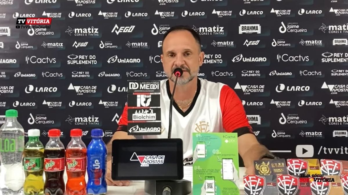 Técnico Wagner Lopes valoriza empate do Vitória em campo “impraticável”