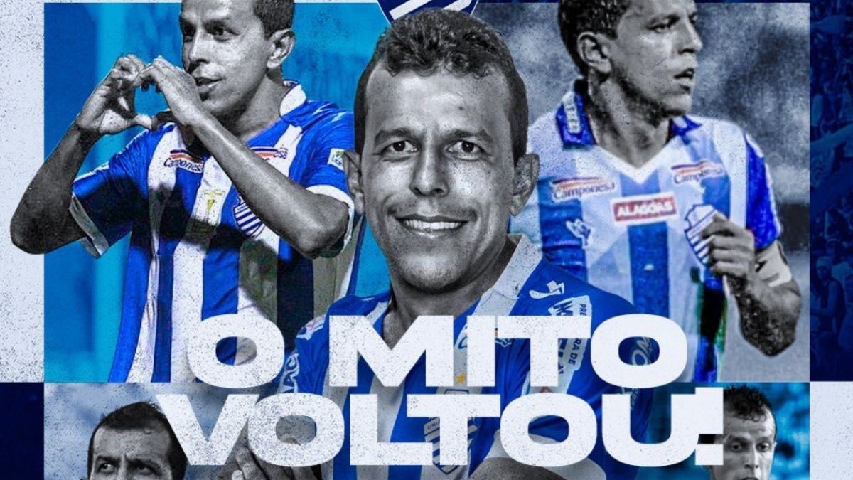 Com status de “mito” Didira é oficializado no CSA e fala em lutar pelo acesso