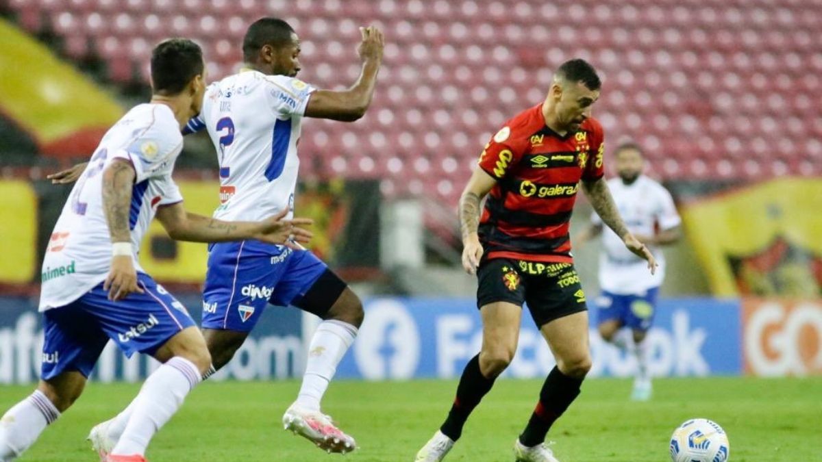 Em PE, Sport pressiona, mas Fortaleza vence por 1 a 0 e sobe para 3º na Série A