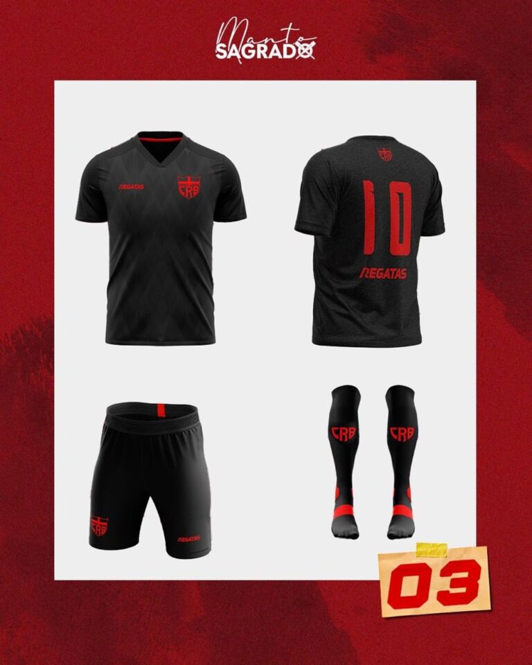 CRB abre votação para escolha do novo terceiro uniforme do clube 3 Posts