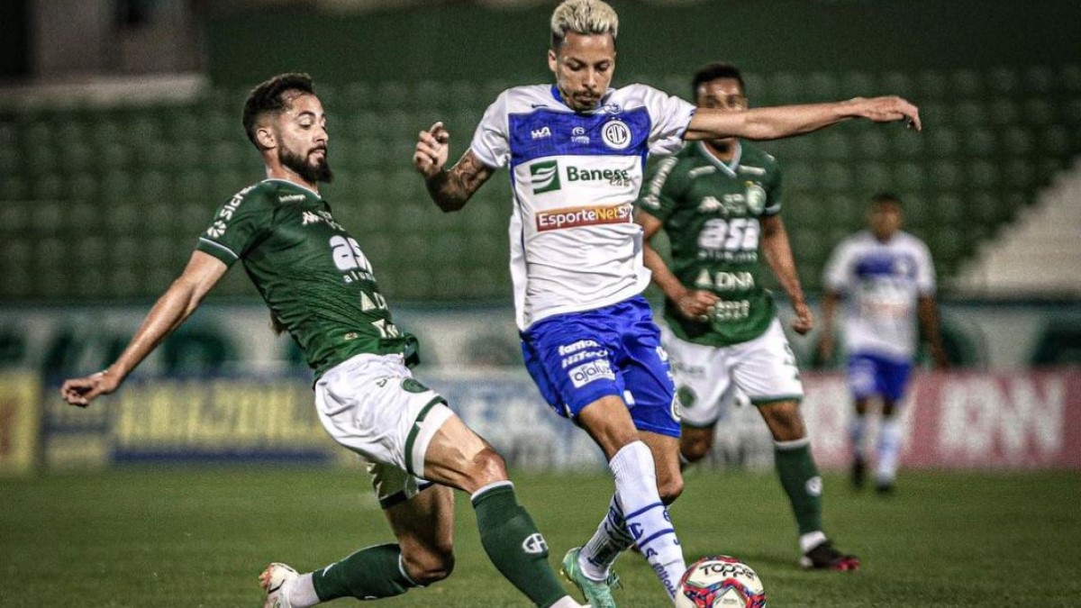 Confiança luta até o fim e vence Guarani, de virada, fora de casa pela Série B