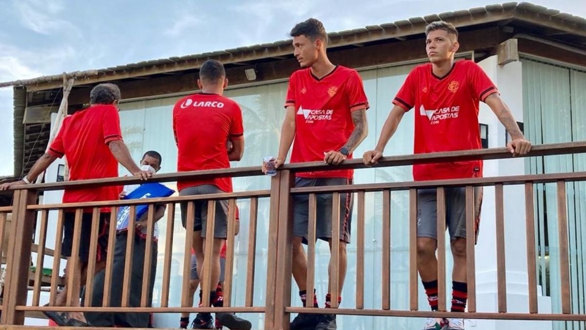 Por desgaste, elenco do Vitória não realiza último treino antes de jogo contra o Sampaio