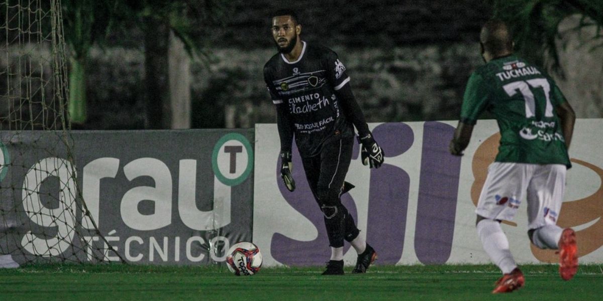 Botafogo-PB acerta renovação de contrato com o jovem goleiro Lucas para 2022