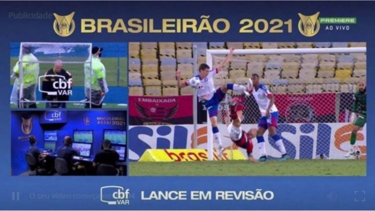 CBF libera áudio de Bahia x Fla e árbitro diz que Conti está em ‘ação de bloqueio’