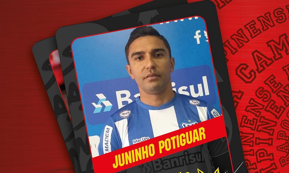 Campinense acerta contratação do atacante Juninho Potiguar