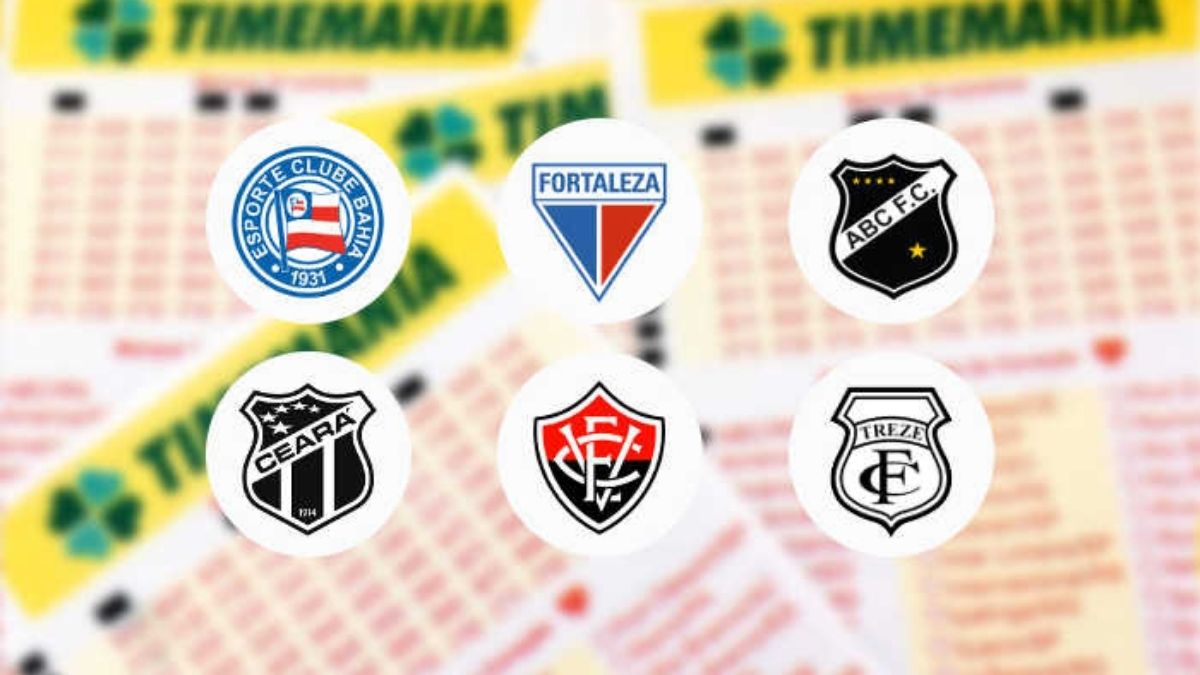 Timemania registra 77 milhões de apostas em 2021 e seis clubes do Nordeste no top 20