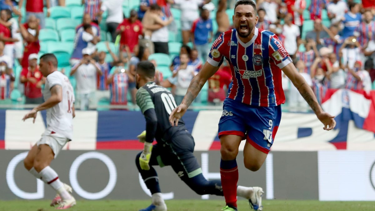 Gilberto decide, Bahia bate o Flu e ganha fôlego para última rodada do Brasileirão
