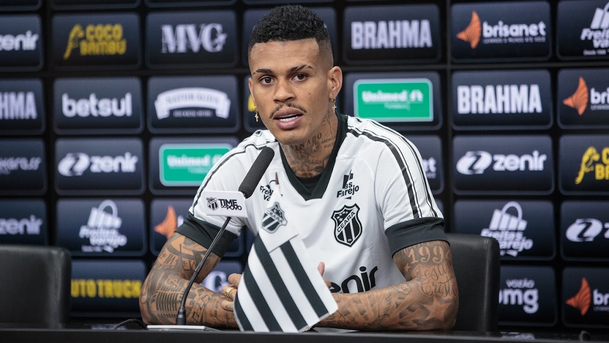 Richard destaca esforço do Ceará para a sua contratação e fala sobre posicionamento em campo