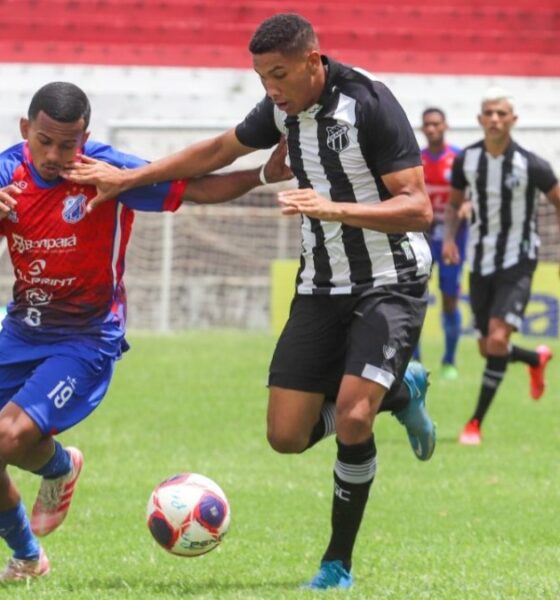 Ceará fica no empate com Bragantino-PA pela Copinha