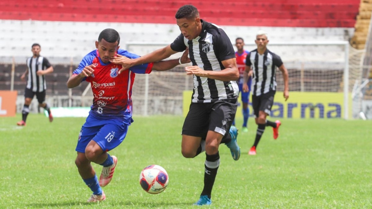 Ceará sofre empate do Bragantino-PA no fim do jogo de estreia da Copinha