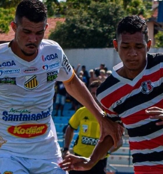 Santa Cruz perdeu do Novorizontino-SP na Copinha
