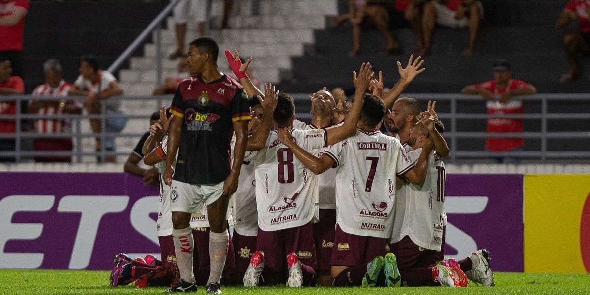 Sem sustos, CRB vence o Globo no Rei Pelé e entra no G4 do Nordestão