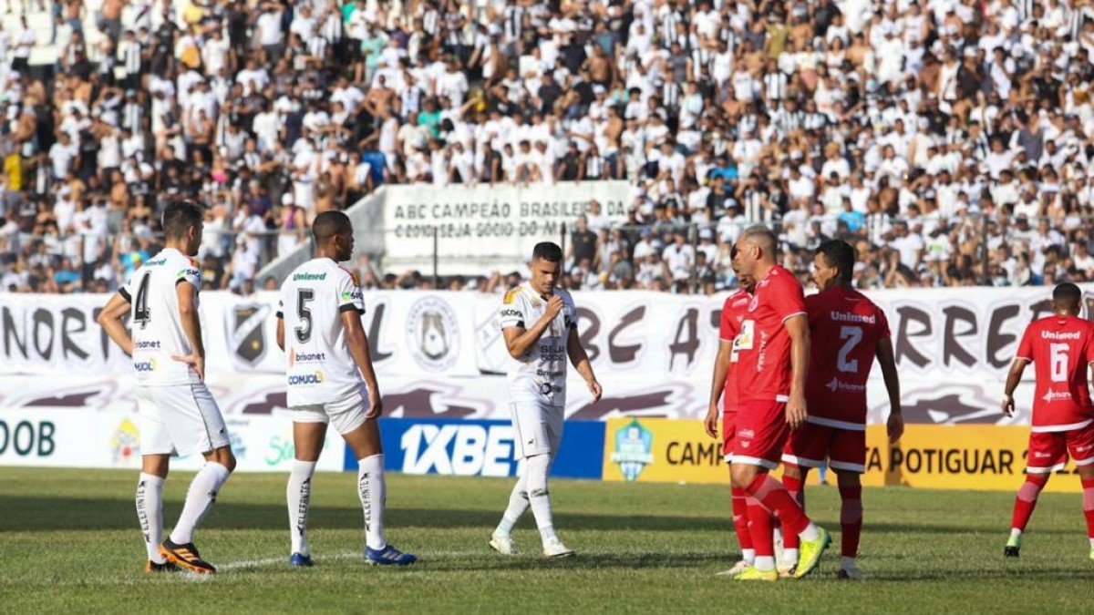 ABC x América-RN terão torcida única nos estádios. Foto: Rennê Carvalho/ABC FC