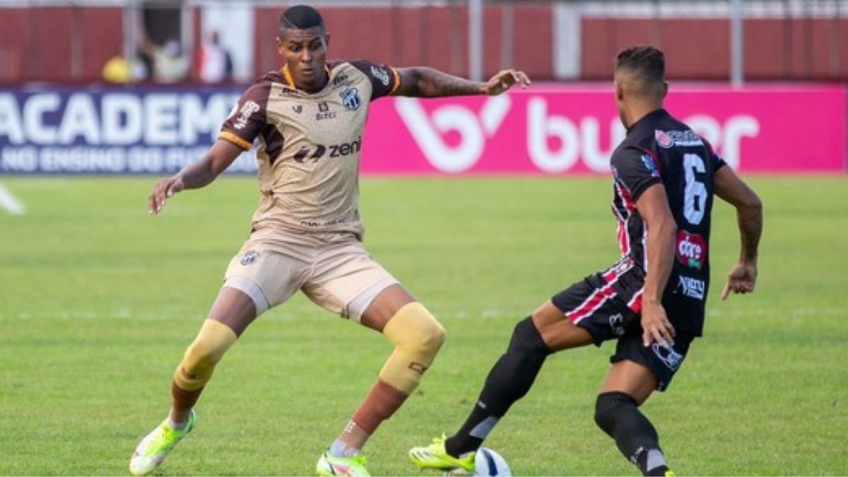 Em jogo decidido por gol contra, Ceará sofre para bater o Atlético de Alagoinhas pela Copa do Nordeste
