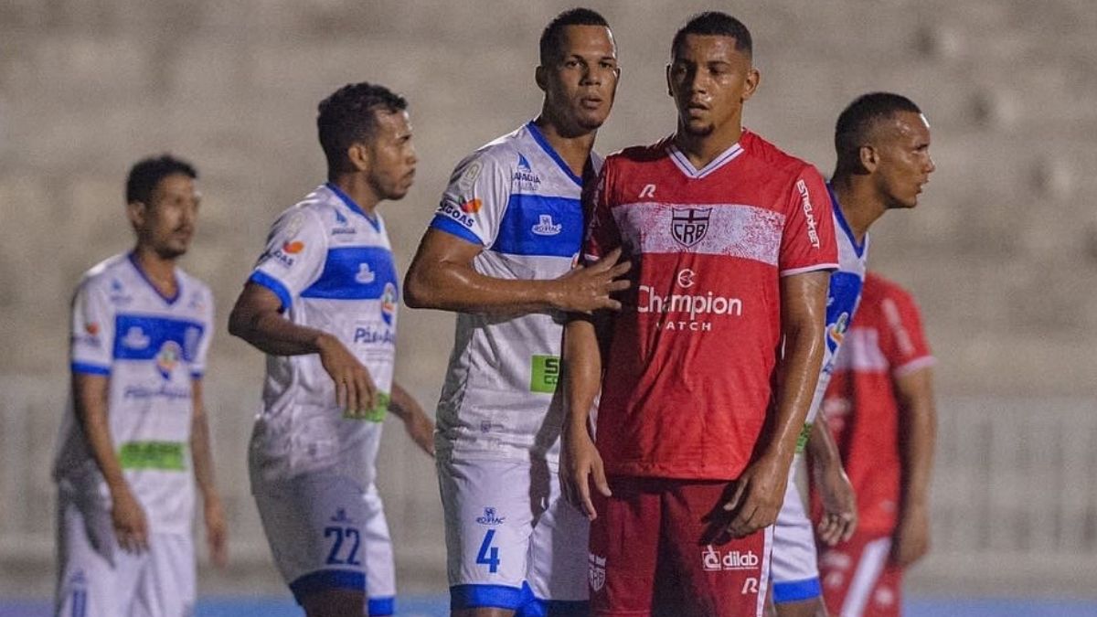 CRB empata com o Jacyobá e segue fora do G4 do Campeonato Alagoano