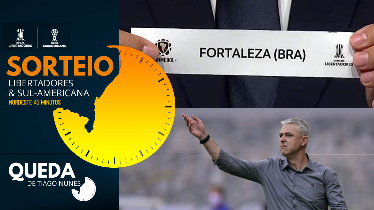 TELECAST REACT – SORTEIOS DA LIBERTADORES E COPA SUL-AMERICANA 2022 – 45 MINUTOS