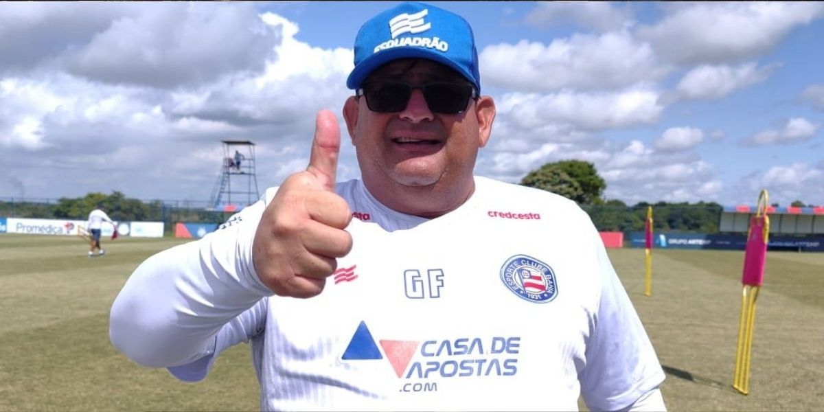 Após ida ao hospital durante madrugada, Guto dá treino no Bahia: ‘Tudo bem’