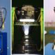 Taças da Copa do Nordeste, da Copa do Brasil e da Série D